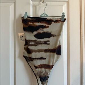 Zara Multicolor Mesh Bodysuit